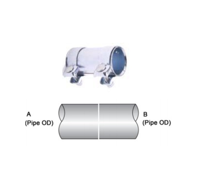 Exhaust Pipe Coupler Joiner