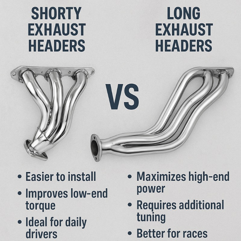 Exhaust Header Myths: Do Shorties Really Fall Behind?